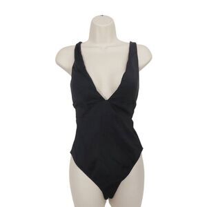 Andie Black The Sardinia One Piece Swimsuit Large
